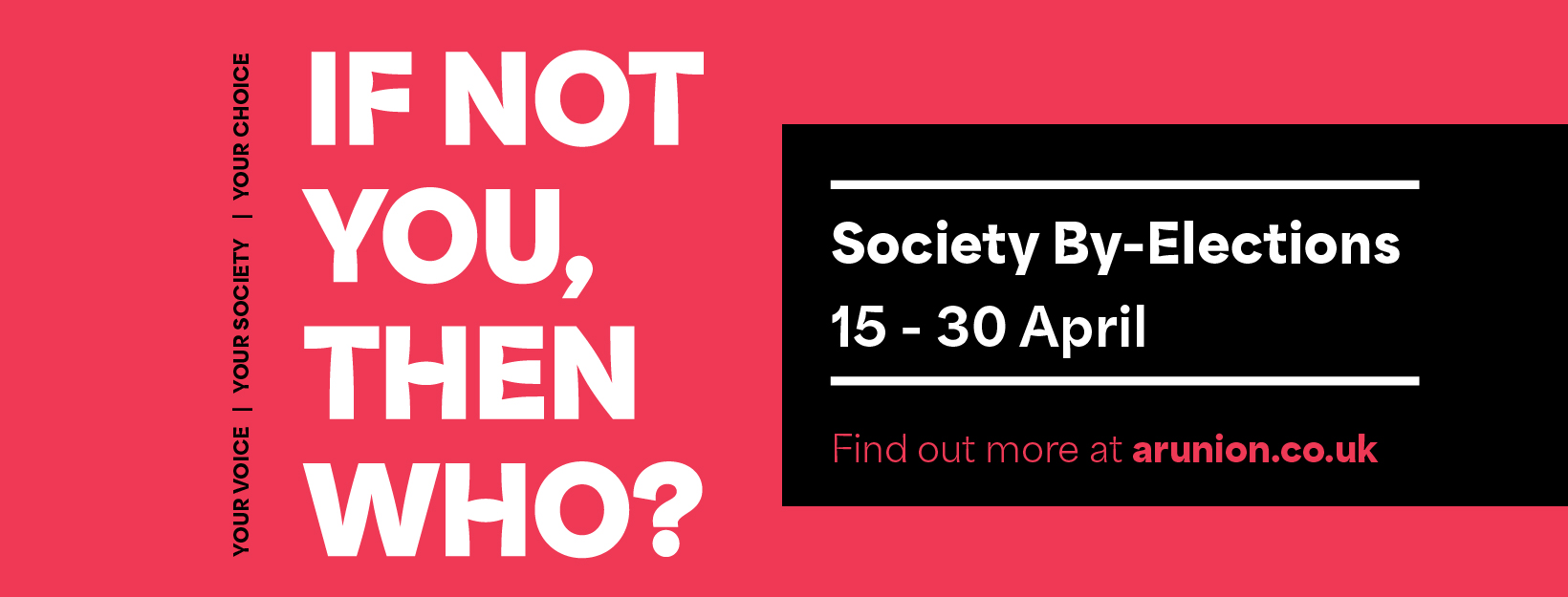 If not you, then who?